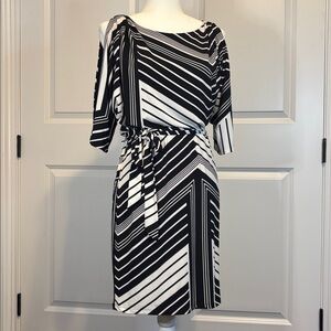Jessica Simpson Black and White Dress